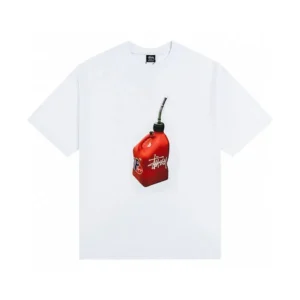 Stussy Red Graffiti Style T-Shirt