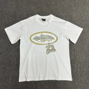 Corteiz Printed Casual White T-Shirt