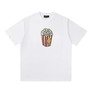 DREW Popcorn Casual White T-Shirt