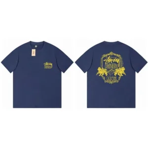 Stussy Chengdu Collection Vintage Navy T-Shirt