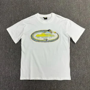 Corteiz Dragon Totem Streetwear White T-Shirt