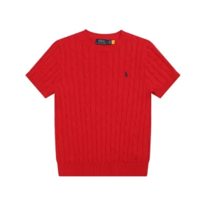 Ralph Lauren Polo Series Red Streetwear Knit