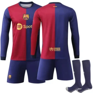 24-25 Barça Home Kit without Number