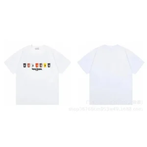 MAISON Digital Print White T-Shirt