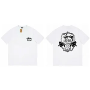Stussy Chengdu Collection Trend White T-Shirt