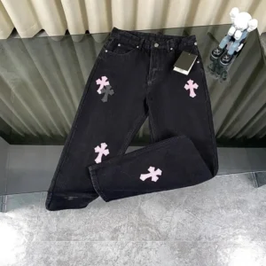 Chrome Heart Cross Cool Black Jeans