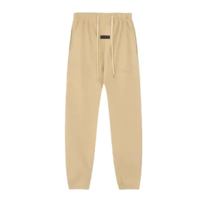 ESSENTIALS Streetwear-Inspired Casual Khaki Trousers