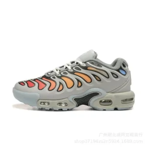 Nike Air Max 95 Trendy Grey-Orange Athletic Shoes