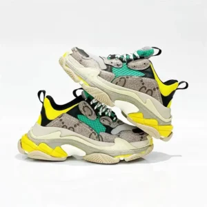 Balenciaga Retro Style Color - Blocked Sneakers