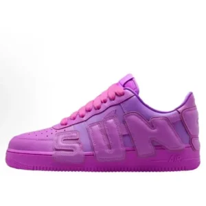 Nike letter-style pink and purple board shoes