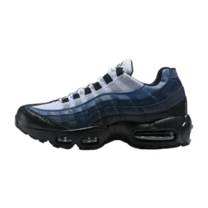 Nike Air Max retro style blue and black shoes