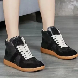 Maison Margiela High-top Casual Black Shoes