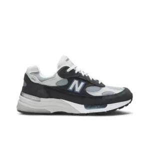 New Balance 992 retro style black and gray shoes