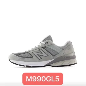 New Balance M990GL5 Retro Grey Running Shoes