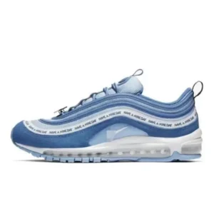 Nike 97 retro-style blue shoes