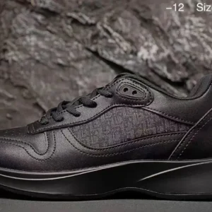 Dior casual style black sports shoes