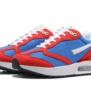 Nike retro red and blue sports shoes