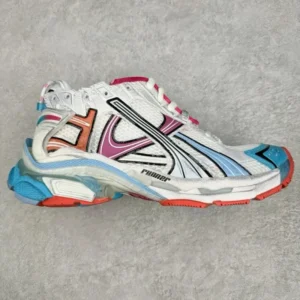 Balenciaga colorful retro-style running shoes