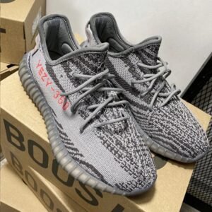 Yeezy 350 Grey Trendy Sneakers