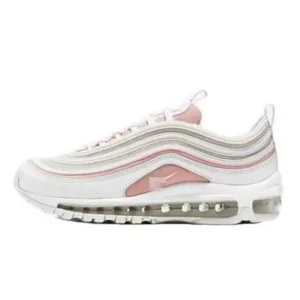 Nike Air Max 97 Trendy White and Pink Shoes