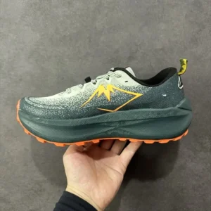 ASICS retro gray-orange sports shoes