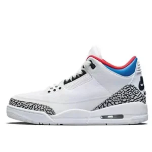 Air Jordan 3 Retro White Sneakers