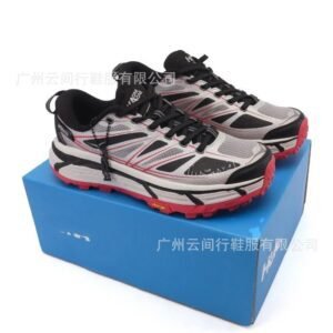 HOKA sneakers - Black and Red Cool Trend Style