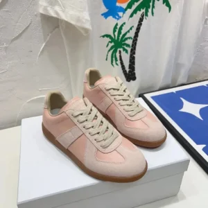 Maison Margiela Vintage Pink Trainer Shoes