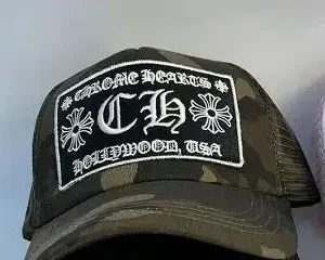 Chrome Hearts Camouflage Baseball Cap