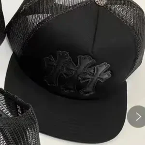 Chrome Hearts Black Cool Baseball Cap