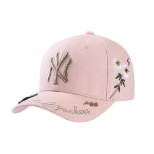 MLB Floral Style Pink Baseball Cap