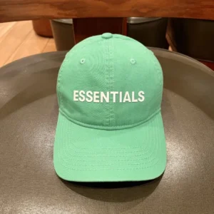 ESSENTIALS Simple Style Green Hat