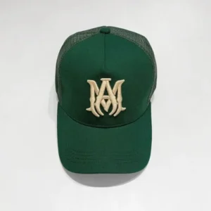 AMIRI Green Trendy Baseball Cap