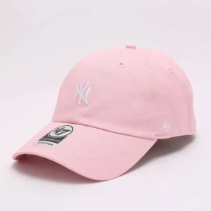 MLB pink baseball-style visor cap
