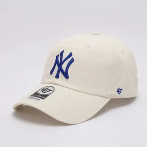 MLB Yankees minimalist style white cap