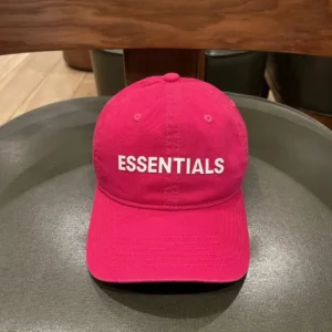ESSENTIALS Simple Style Rose Red Hat