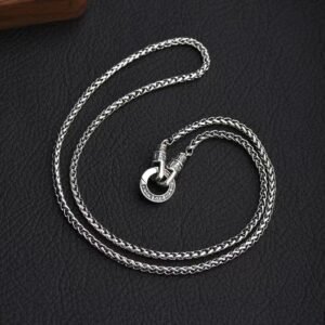 Chrome Hearts Silver Retro - style Necklace