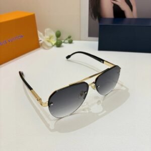Louis Vuitton Golden Retro Sunglasses