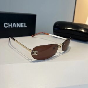 Chanel retro brown sunglasses