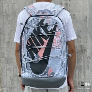 Nike sporty grey-pink backpack