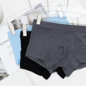 Calvin Klein minimalist style gray underwear