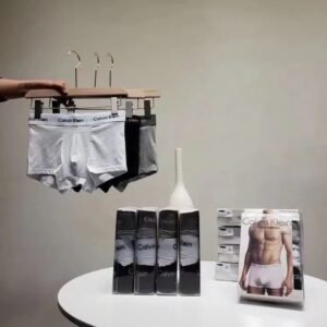 Calvin Klein minimalist style white underwear