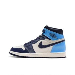 Nike AJ1 High-Top Blue-White Trainers