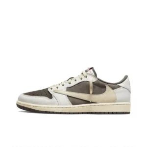 Nike AJ1 Retro Grey/Brown/White Trainers