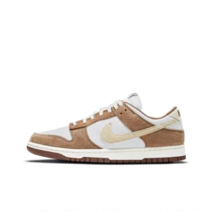 Nike Dunk Low-Top Retro Brown-White Trainers
