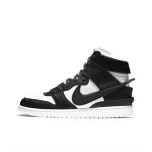 Nike Deconstructed Style Black and White High-Top Trainers