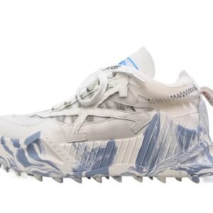 Off-White Trendy White and Blue Shoes