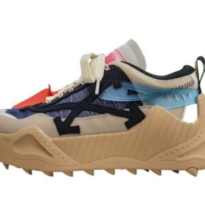 Off-White casual-style beige sports shoes