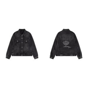 Balenciaga Crown Style Denim Jacket
