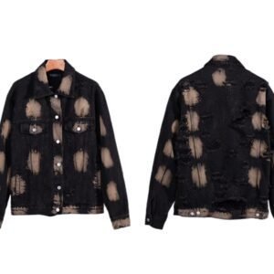 Balenciaga's distressed denim jacket